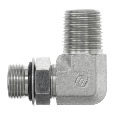 Brennan Industries 04MAORB-04MP 90 Deg Elbow Forged, 2PK 6806-04-04-NWO-FG